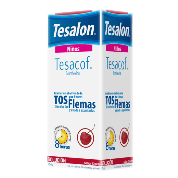 TESALON TESACOF NIÑOS TOS CON FLEMA JARABE 100 ML