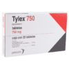 TYLEX 750 MG ORAL 20 TABLETAS