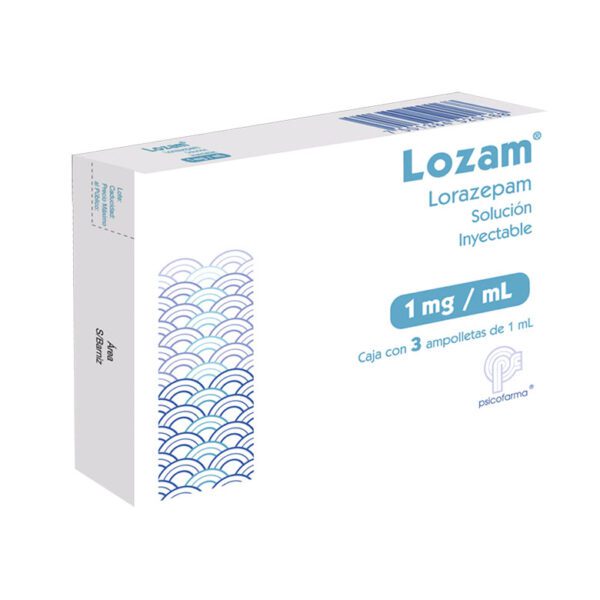 LOZAM 1MG/ML (R)AMP3X1ML